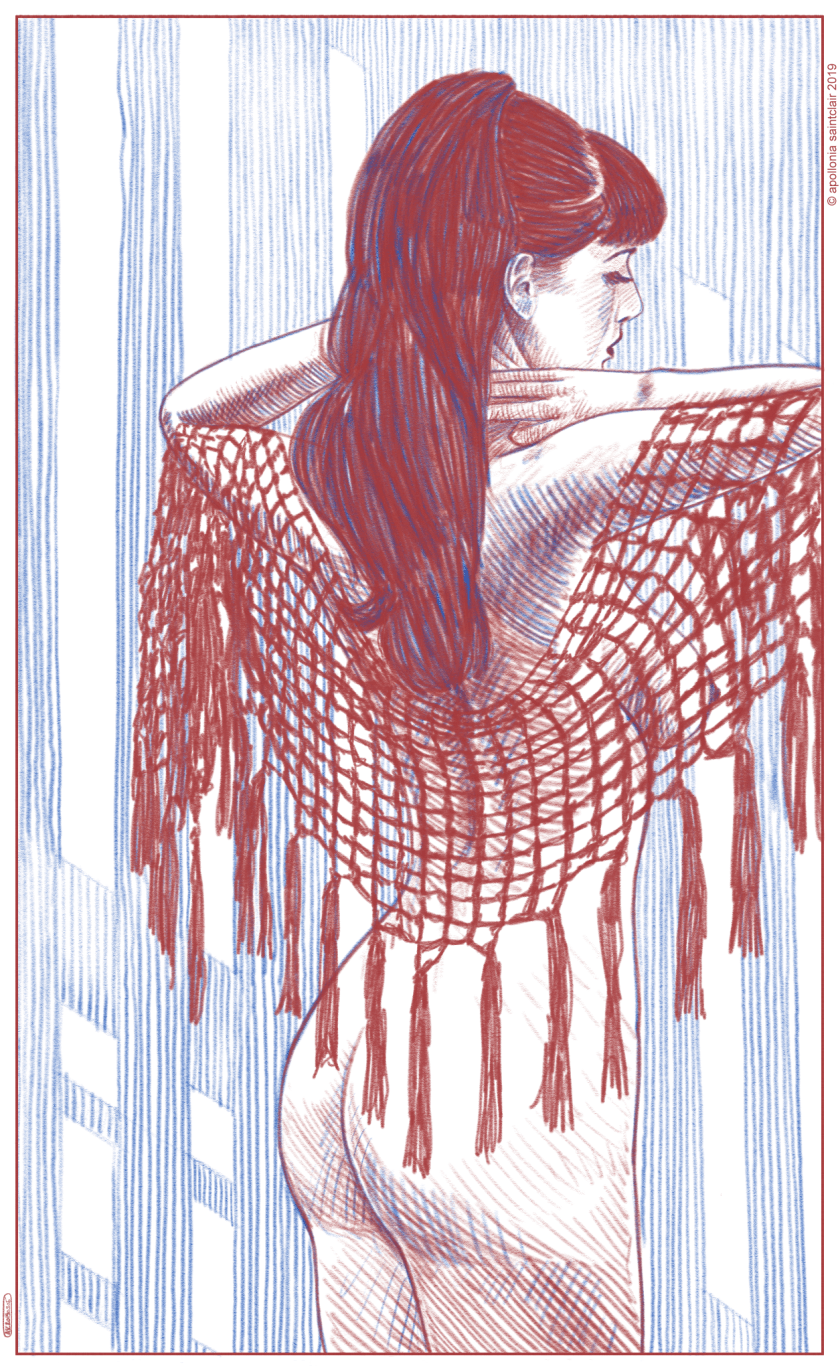 20190905_asc 898_Le châle_sketch_©